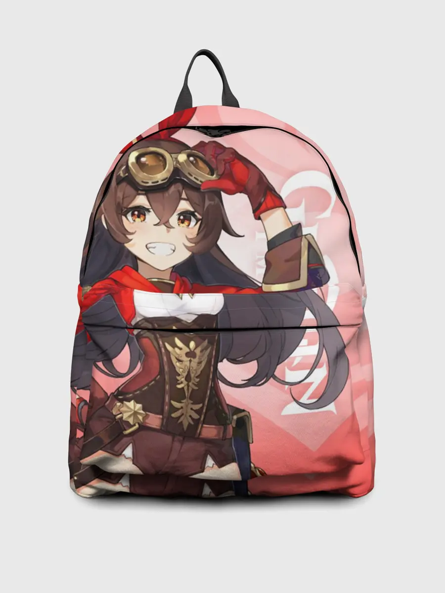 Рюкзак джинсовый / GENSHIN IMPACT, ЭМБЕР,