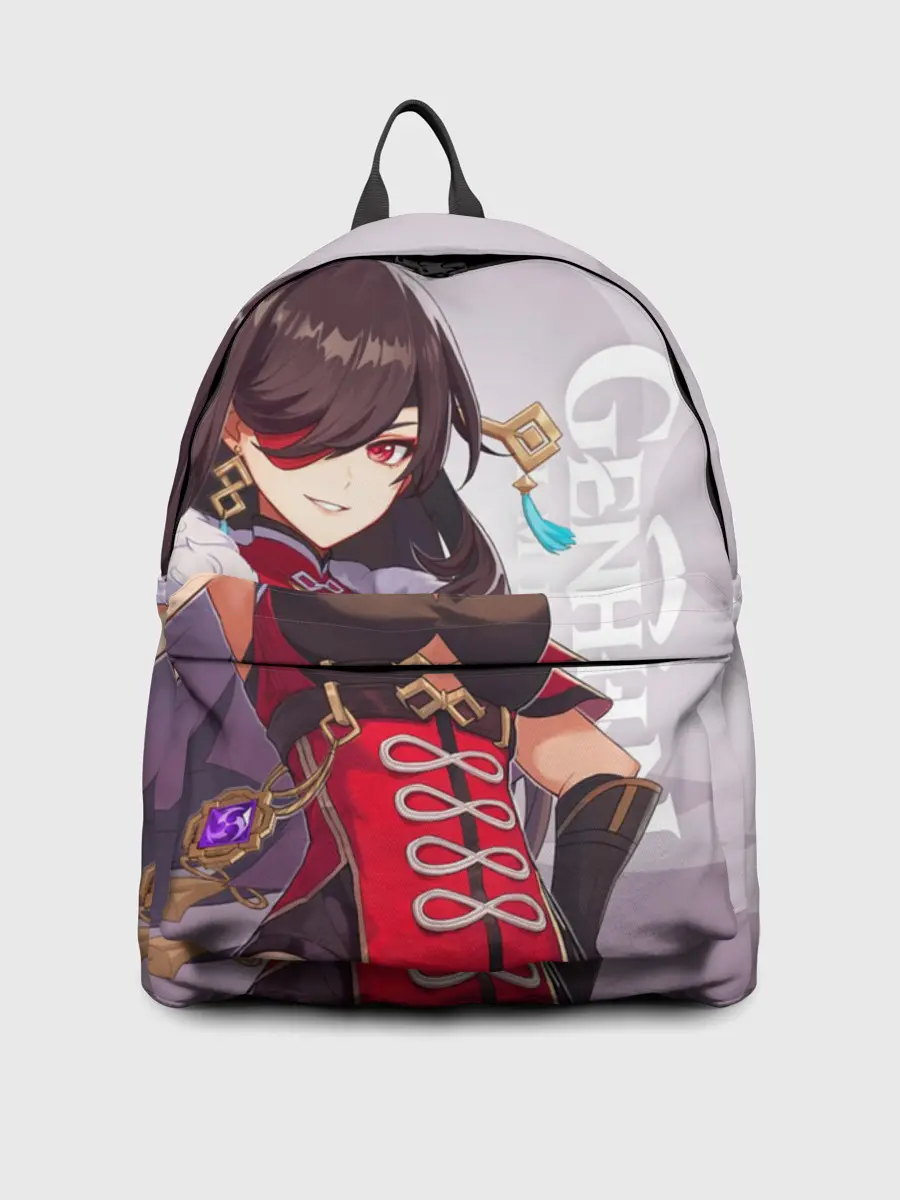 Рюкзак джинсовый / GENSHIN IMPACT, БЭЙ ДОУ