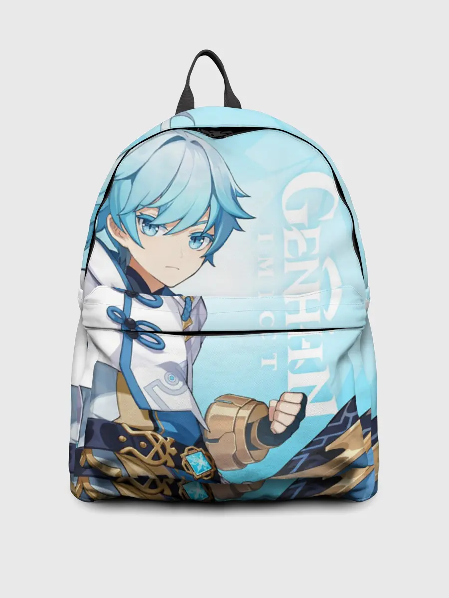 Рюкзак джинсовый / GENSHIN IMPACT, ЧЖУН ЮНЬ