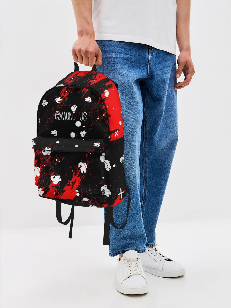 Рюкзак джинсовый / Among Us