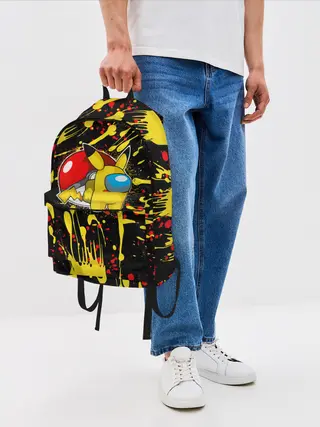 Рюкзак джинсовый / Sus Among with Us.