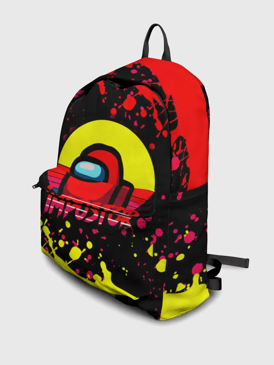 Рюкзак джинсовый / Among Us Impostor.