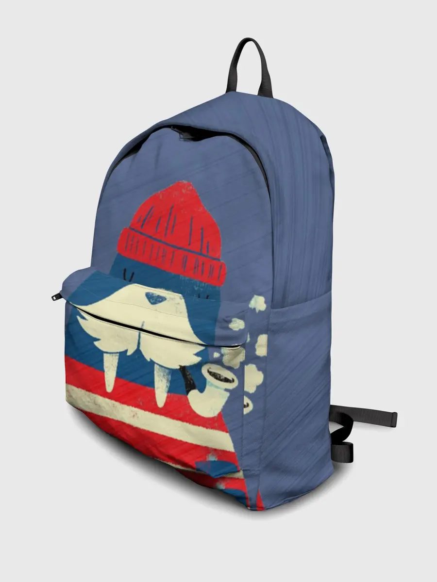 Рюкзак джинсовый / Морж