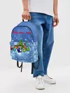 Рюкзак джинсовый / Among Us New Year