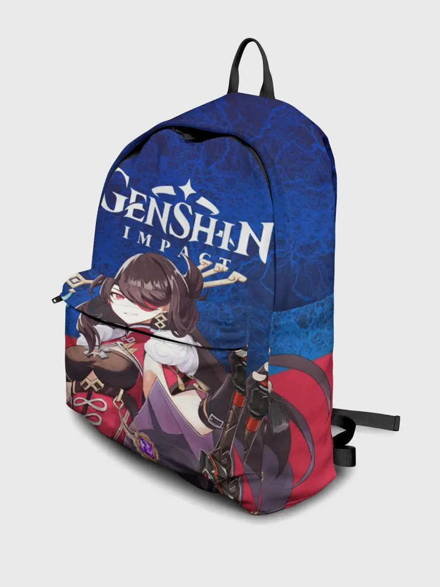 Рюкзак джинсовый / Genshin Impact