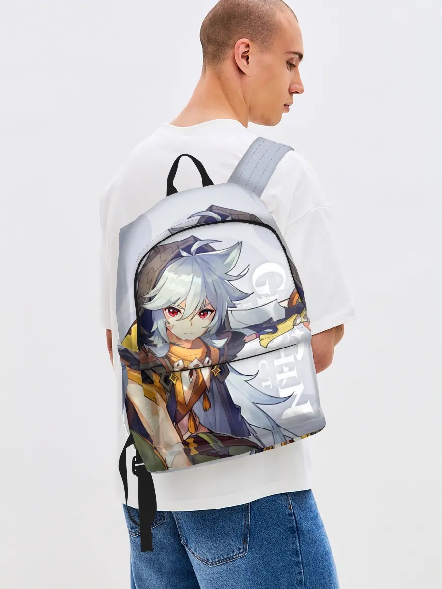 Рюкзак джинсовый / GENSHIN IMPACT, РЭЙЗОР