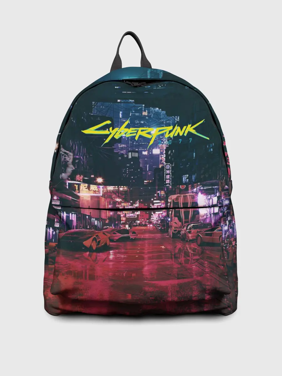 Рюкзак джинсовый / Cyberpunk 2077