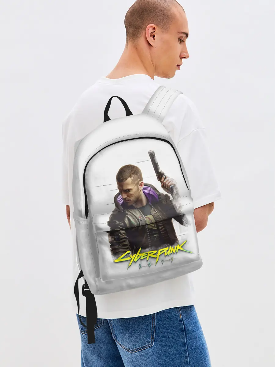 Рюкзак джинсовый / Киберпанк 2077