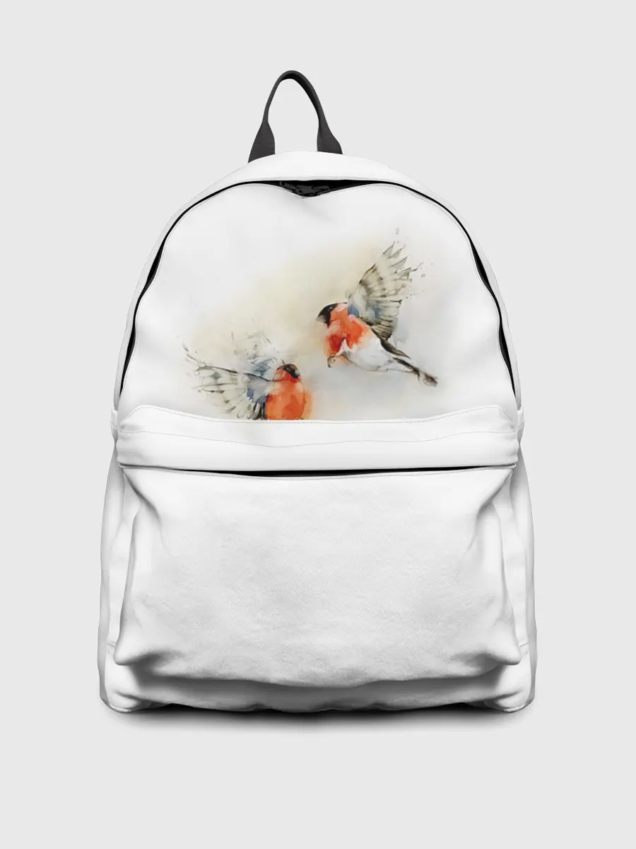 Рюкзак джинсовый / Снегири