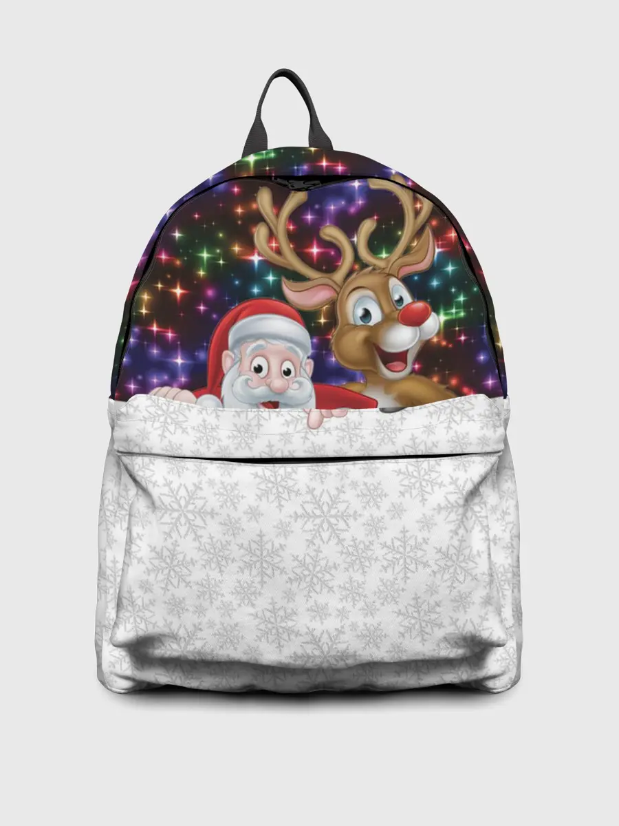 Рюкзак джинсовый / Новый Год