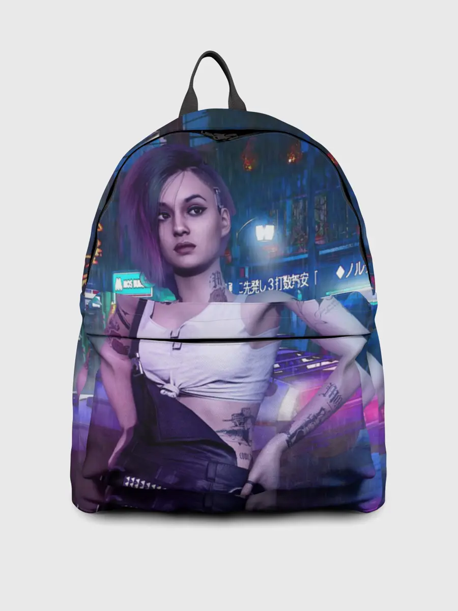 Рюкзак джинсовый / Cyberpunk 2077