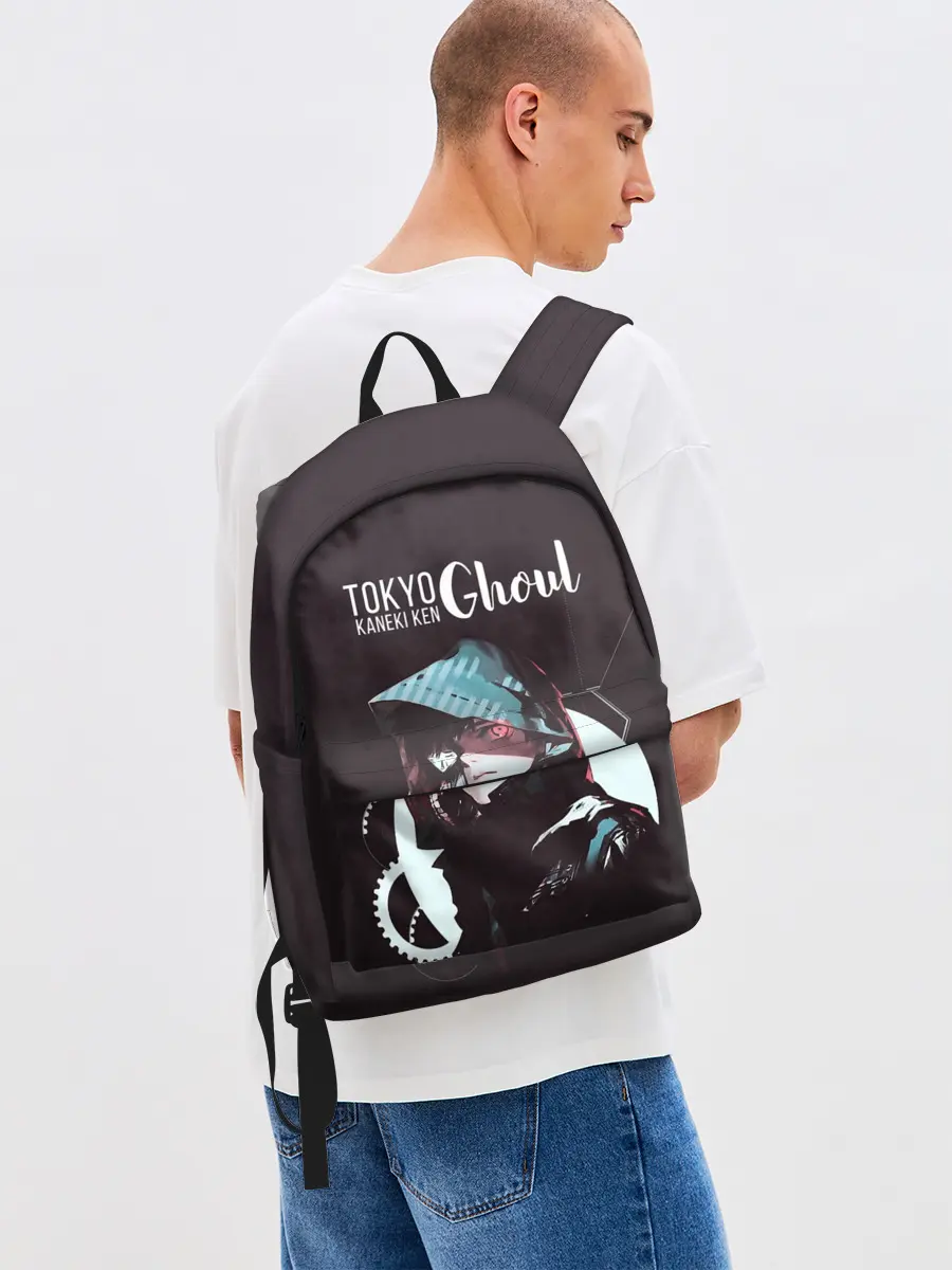 Рюкзак джинсовый / Kaneki Ken tokyo ghoul