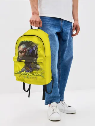 Рюкзак джинсовый / Киберпанк 2077