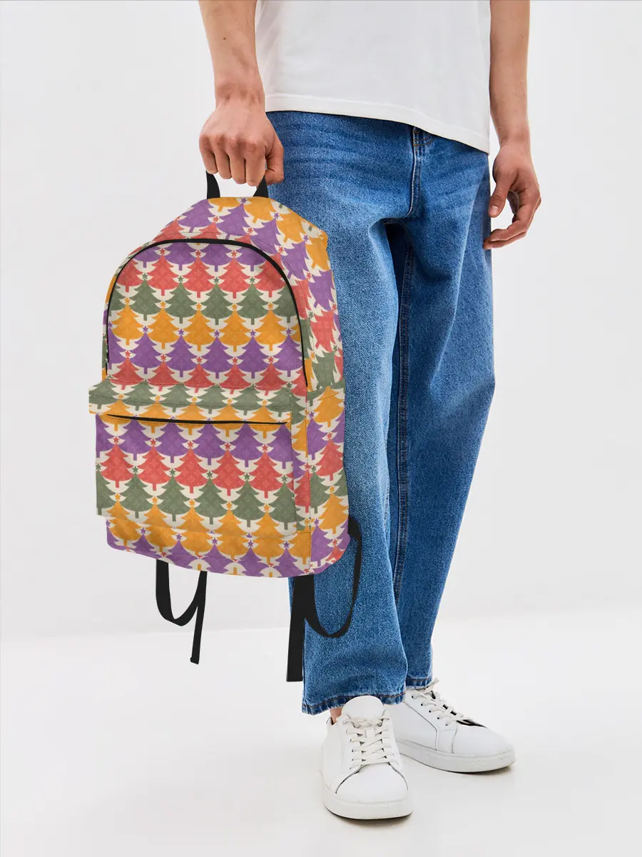 Рюкзак джинсовый / Ёлочки