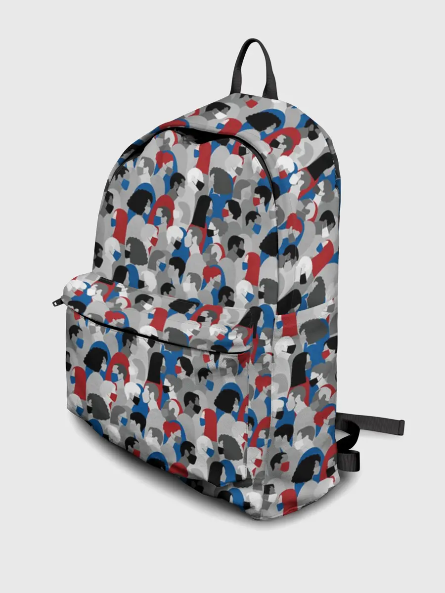 Рюкзак джинсовый / Коронавирус