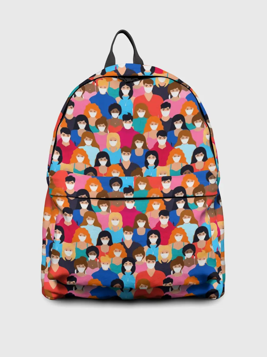 Рюкзак джинсовый / Масочный Режим