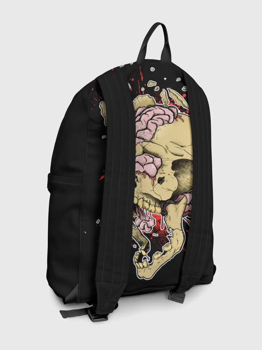 Рюкзак джинсовый / Череп