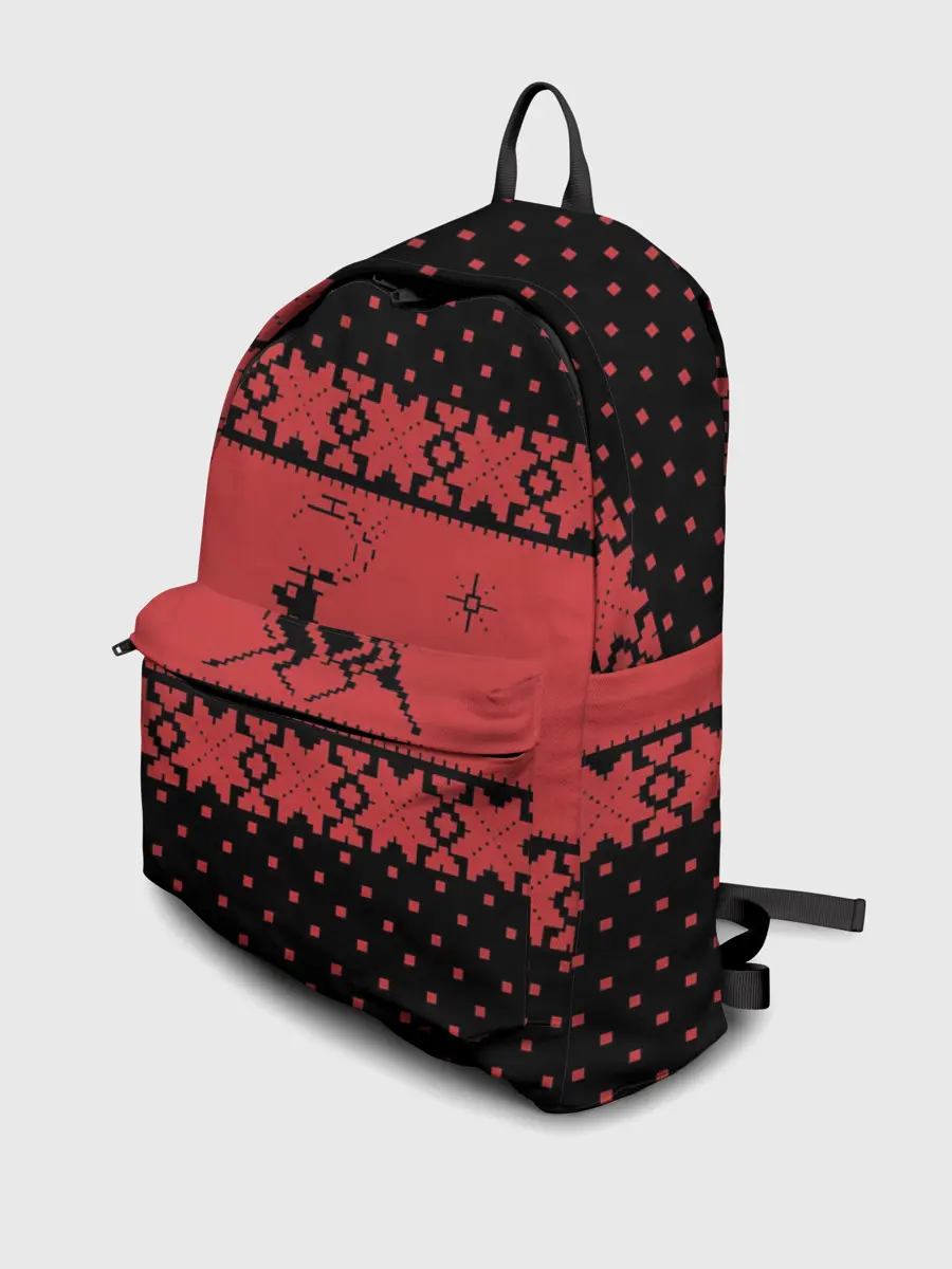 Рюкзак джинсовый / Северный Олень