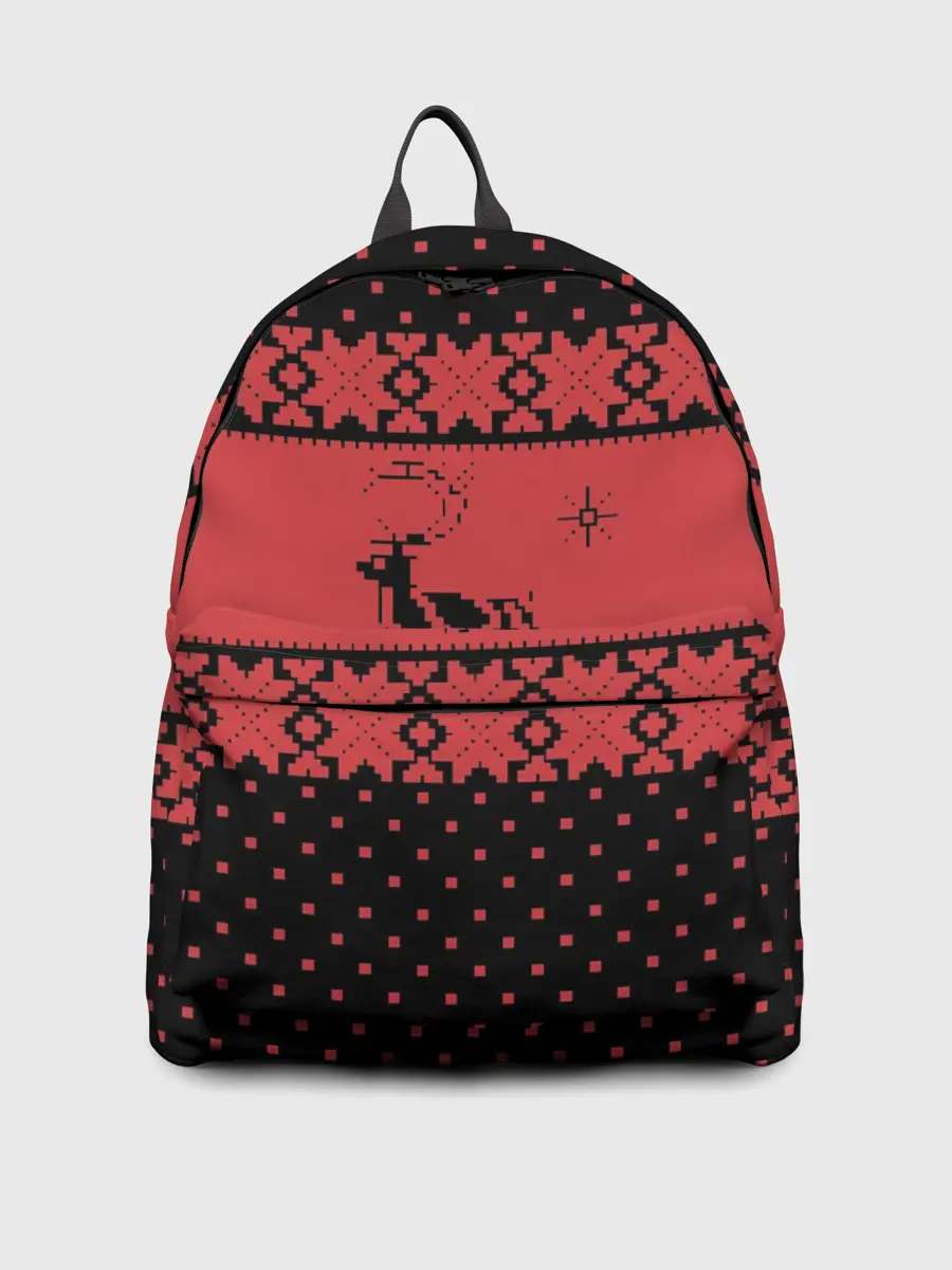 Рюкзак джинсовый / Северный Олень