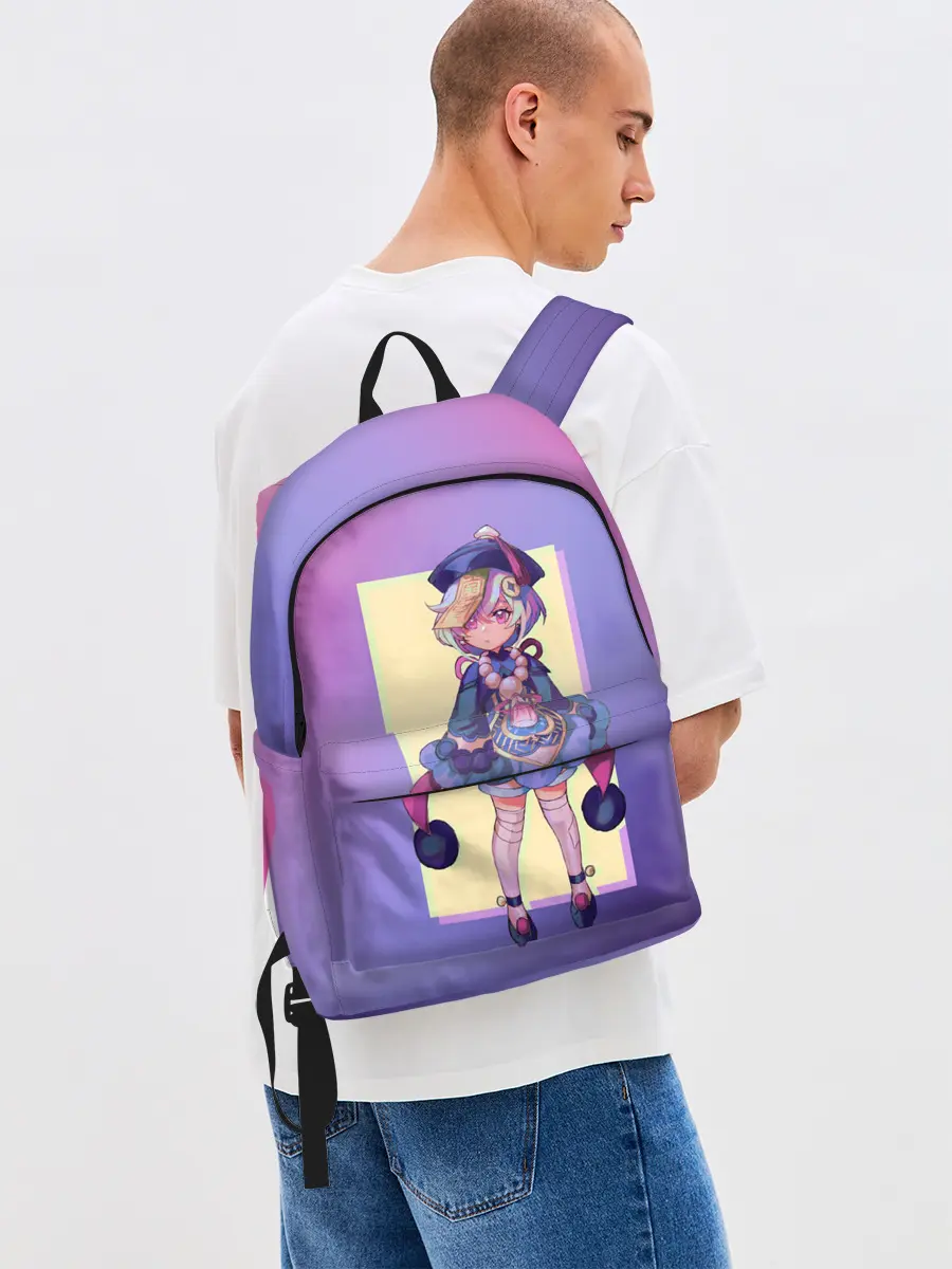 Рюкзак джинсовый / Genshin Impact