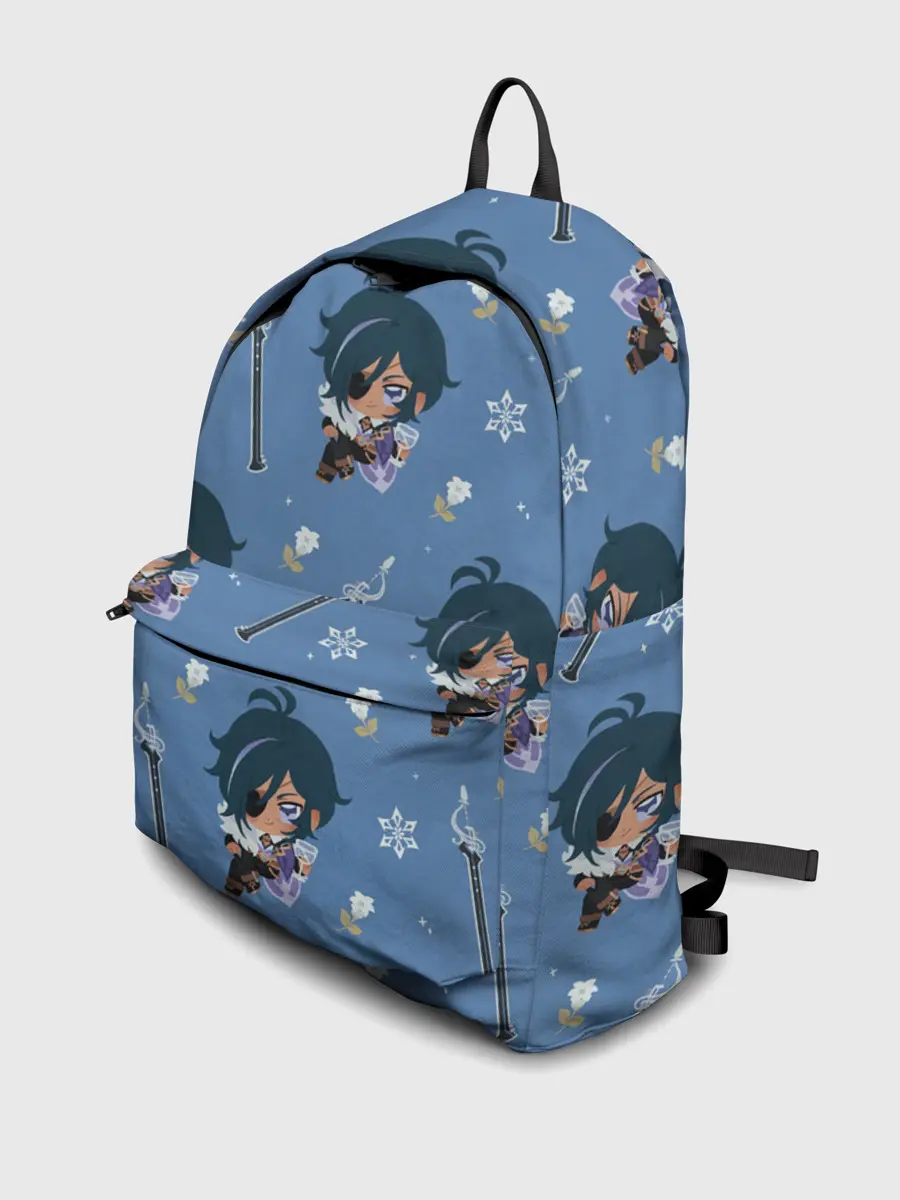 Рюкзак джинсовый / Genshin Impact