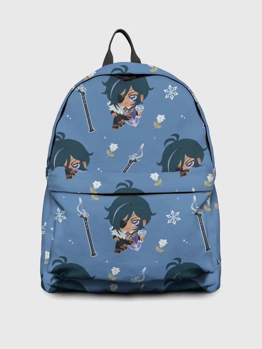 Рюкзак джинсовый / Genshin Impact