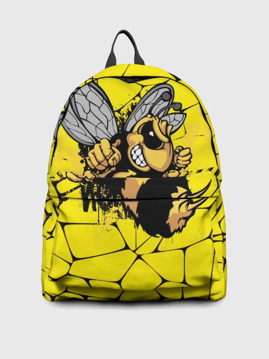 Рюкзак джинсовый / Дикая пчела