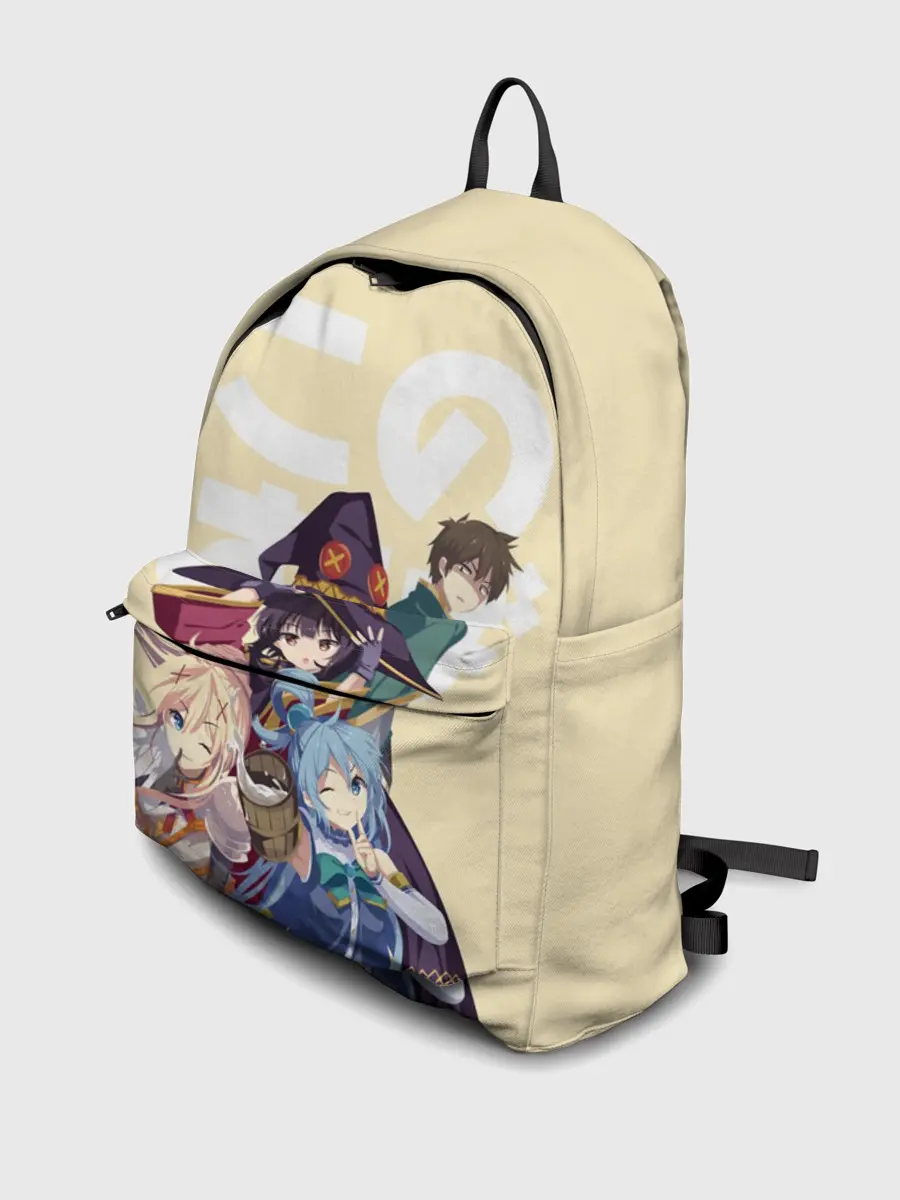 Рюкзак джинсовый / KonoSuba девочки вместе