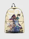 Рюкзак джинсовый / KonoSuba девочки вместе