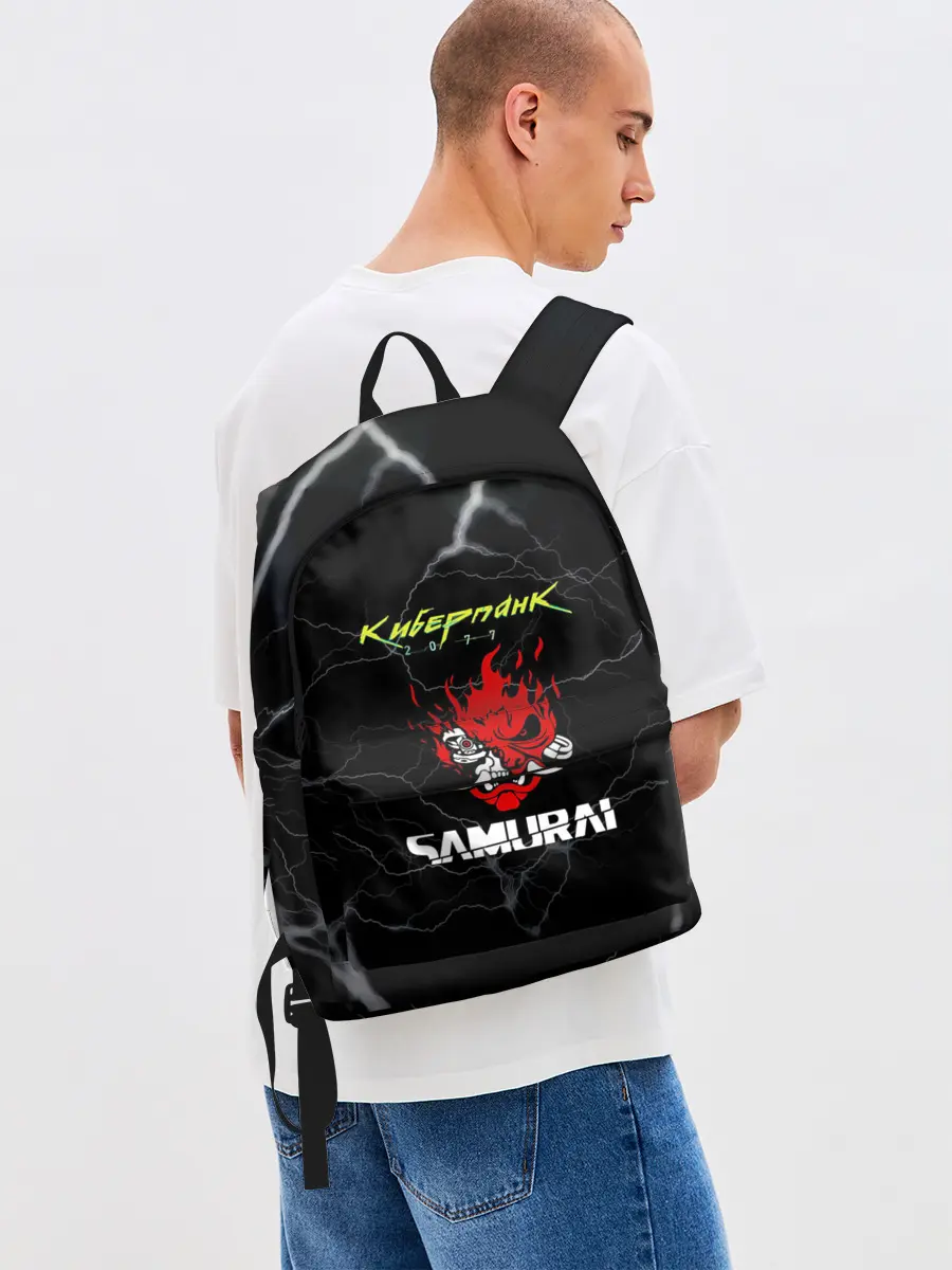 Рюкзак джинсовый / Cyberpunk