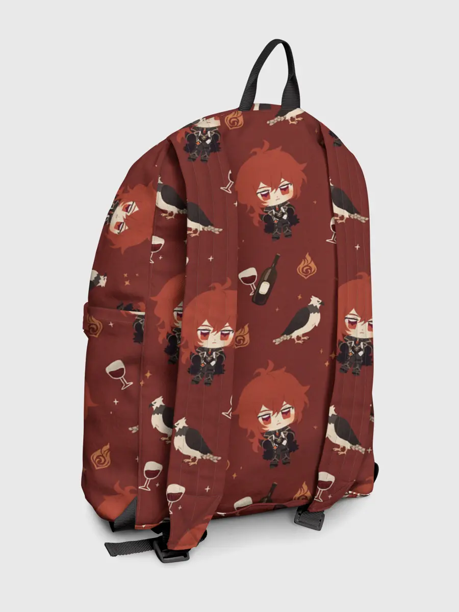 Рюкзак джинсовый / Genshin Impact