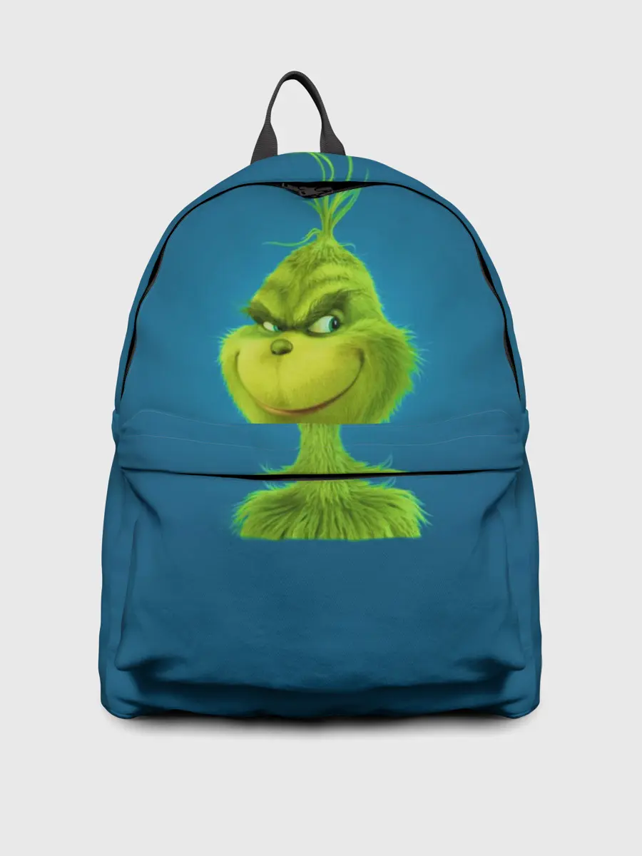 Рюкзак джинсовый / Гринч