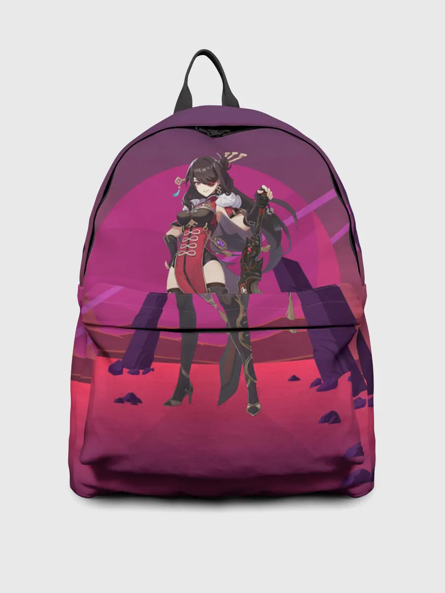 Рюкзак джинсовый / Genshin Impact