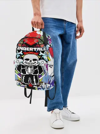 Рюкзак джинсовый / UNDERTALE