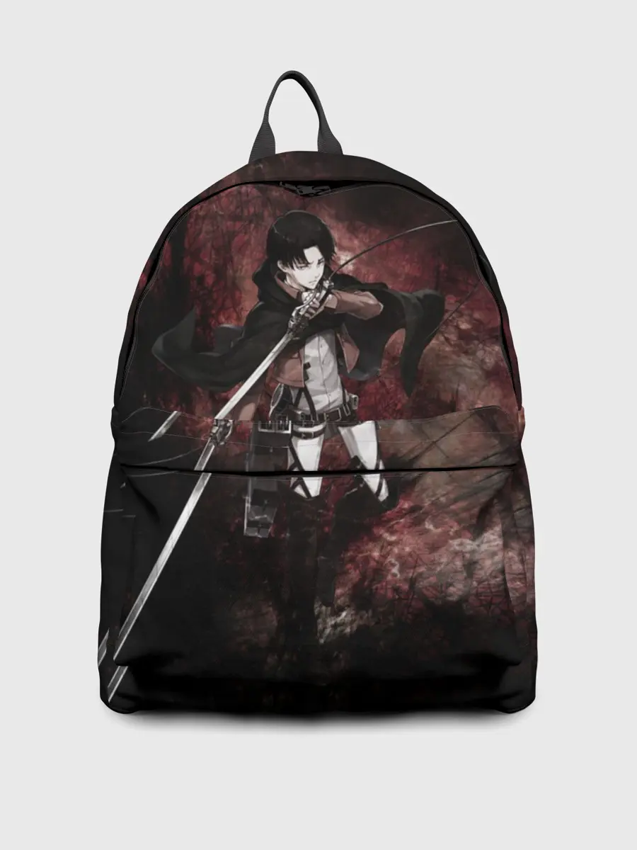 Рюкзак джинсовый / ЛЕВИ АКЕРМАН после боя