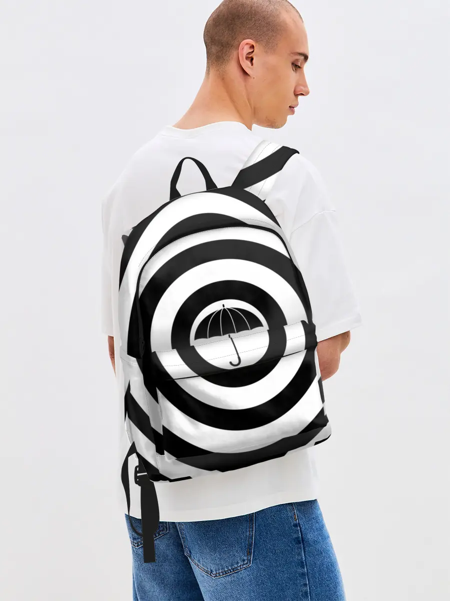 Рюкзак джинсовый / Узор Академия Амбрелла