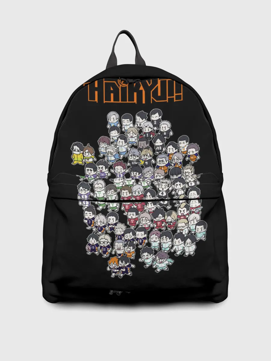 Рюкзак джинсовый / Haikyuu Haikyu Чиби