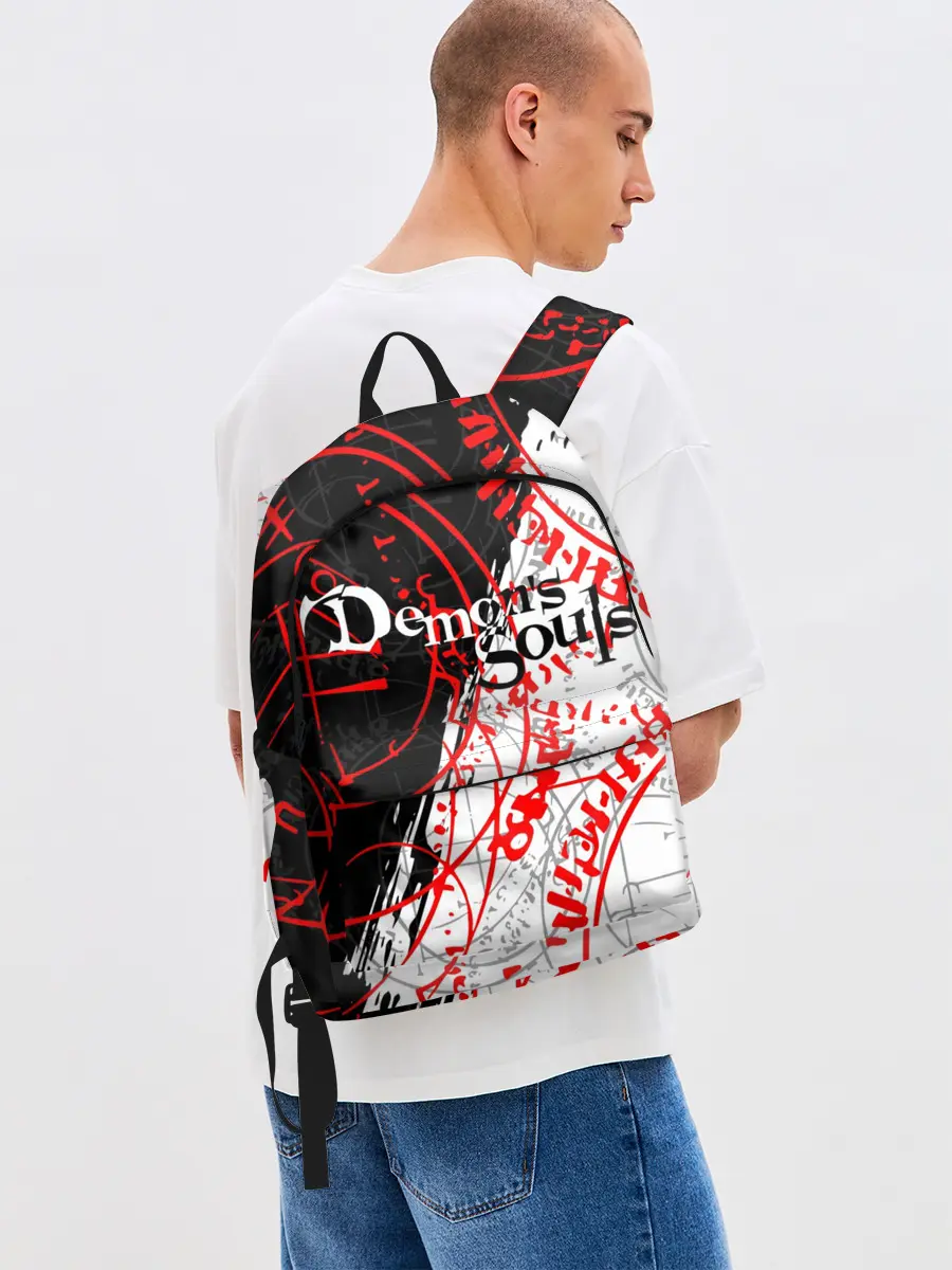Рюкзак джинсовый / DEMONS SOULS