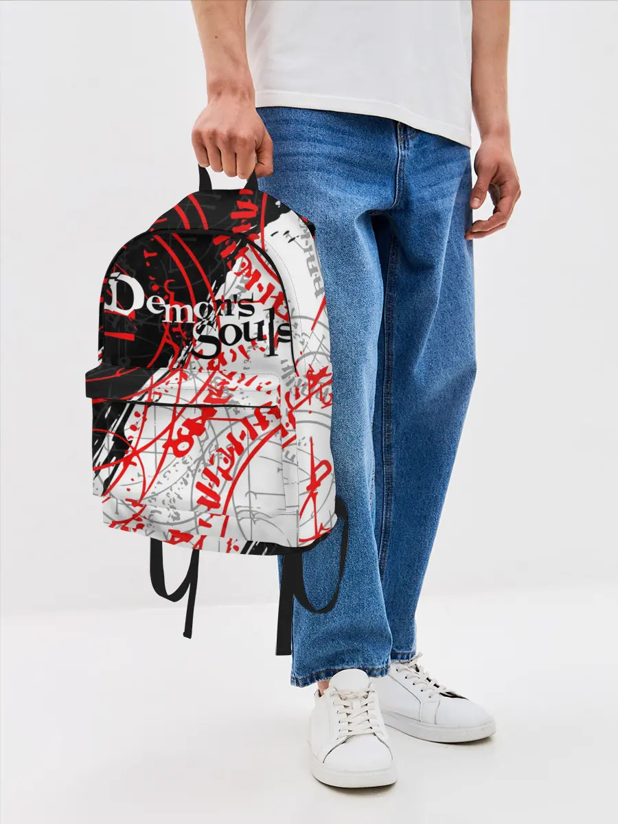 Рюкзак джинсовый / DEMONS SOULS