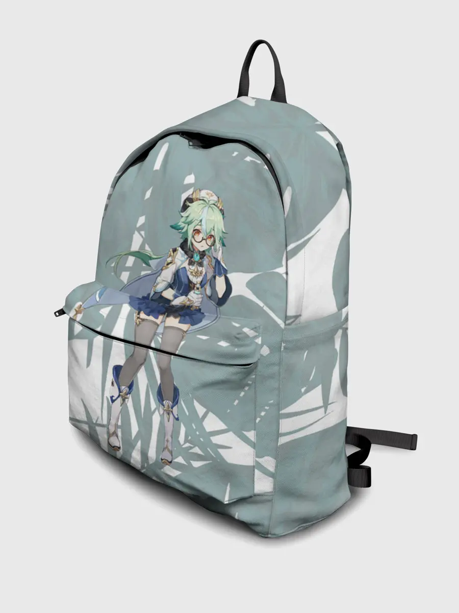 Рюкзак джинсовый / Genshin Impact