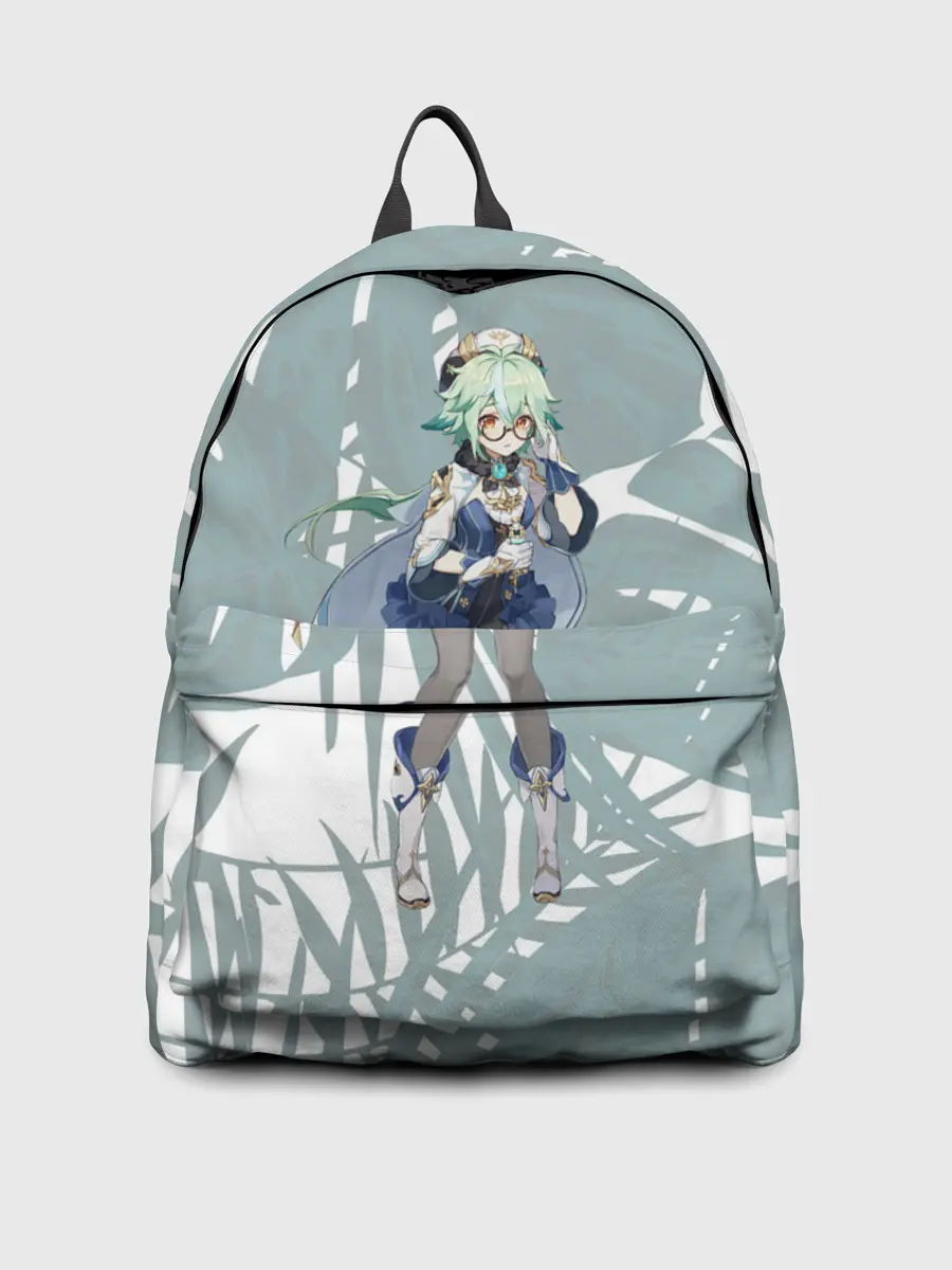 Рюкзак джинсовый / Genshin Impact