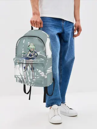 Рюкзак джинсовый / Genshin Impact
