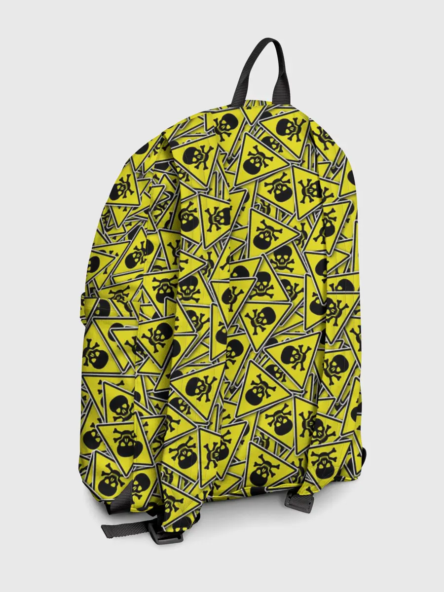 Рюкзак джинсовый / Осторожно COVID-19