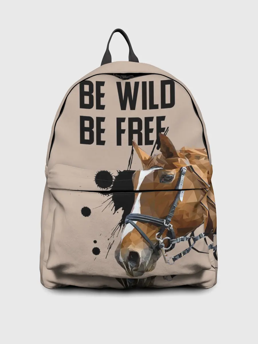 Рюкзак джинсовый / Be wild be free