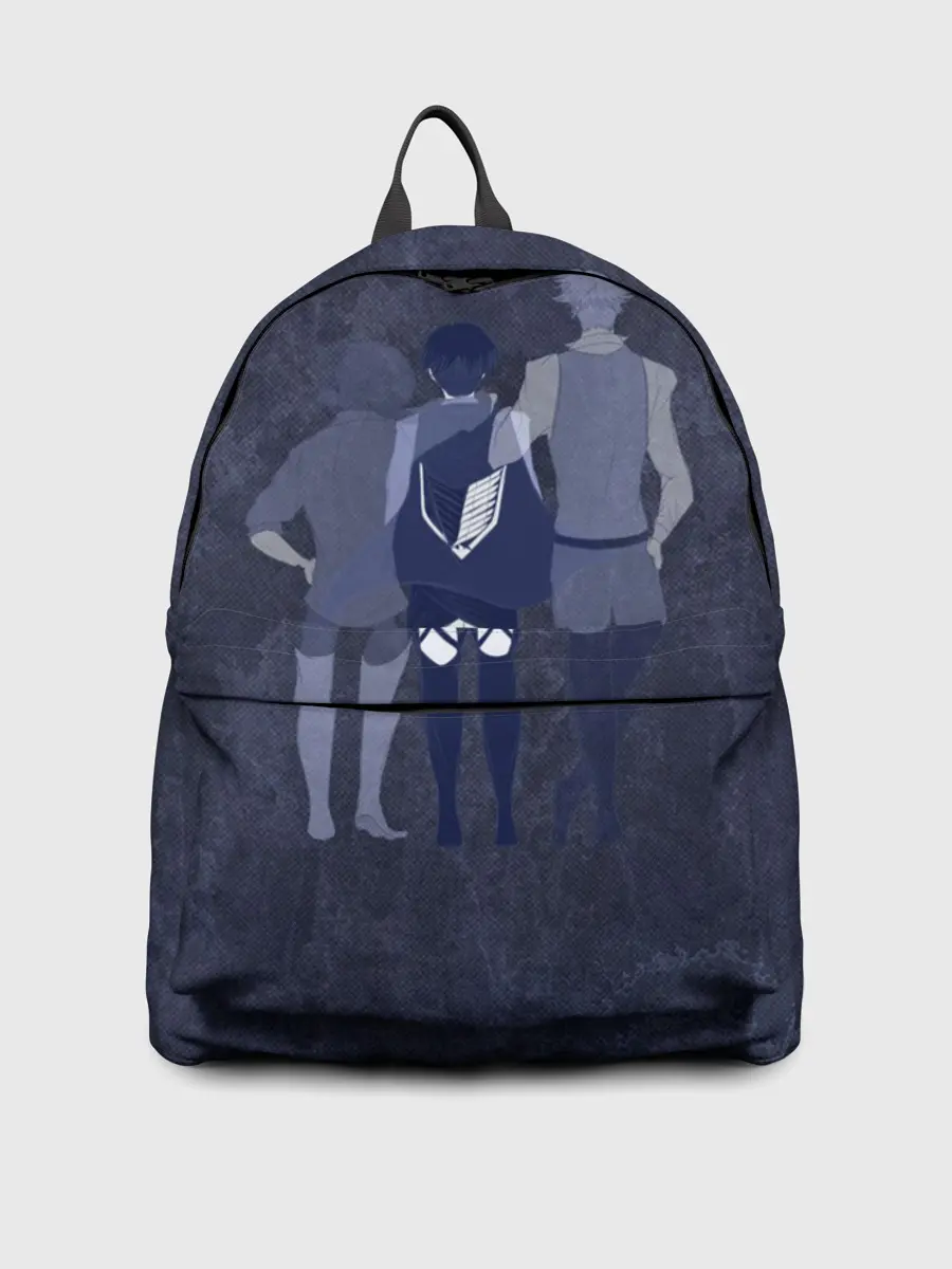 Рюкзак джинсовый / AOT три силуэта