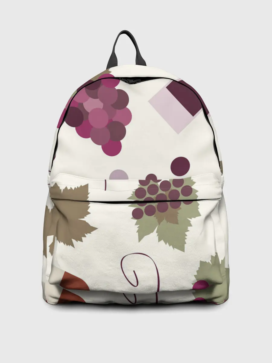 Рюкзак джинсовый / Виноград и винишко