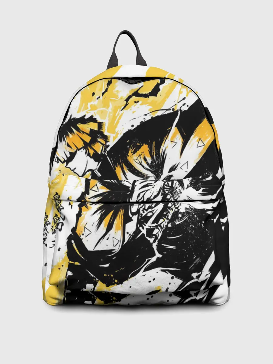 Рюкзак джинсовый / Zenitsu Зеницу Клинок