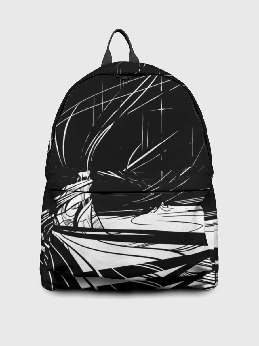 Рюкзак джинсовый / Северное сияние