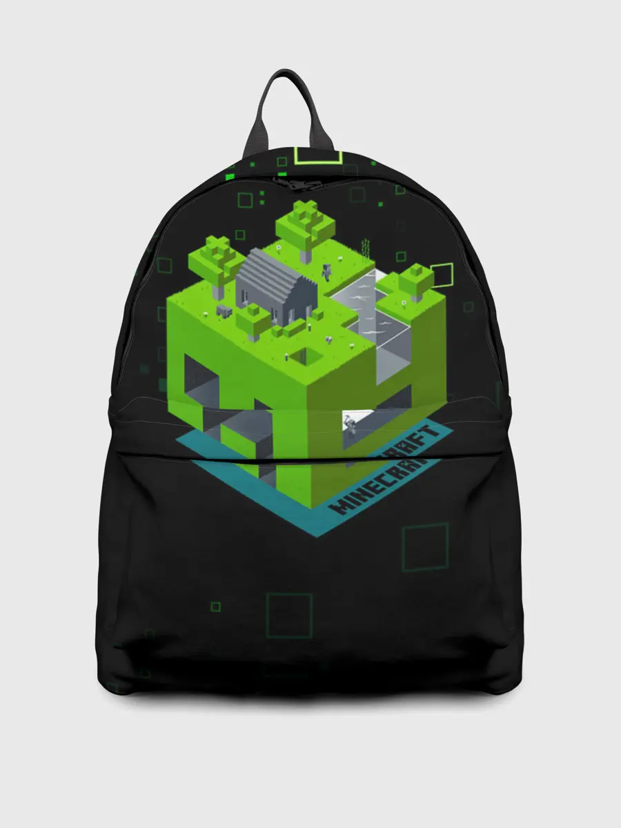 Рюкзак джинсовый / Minecraft