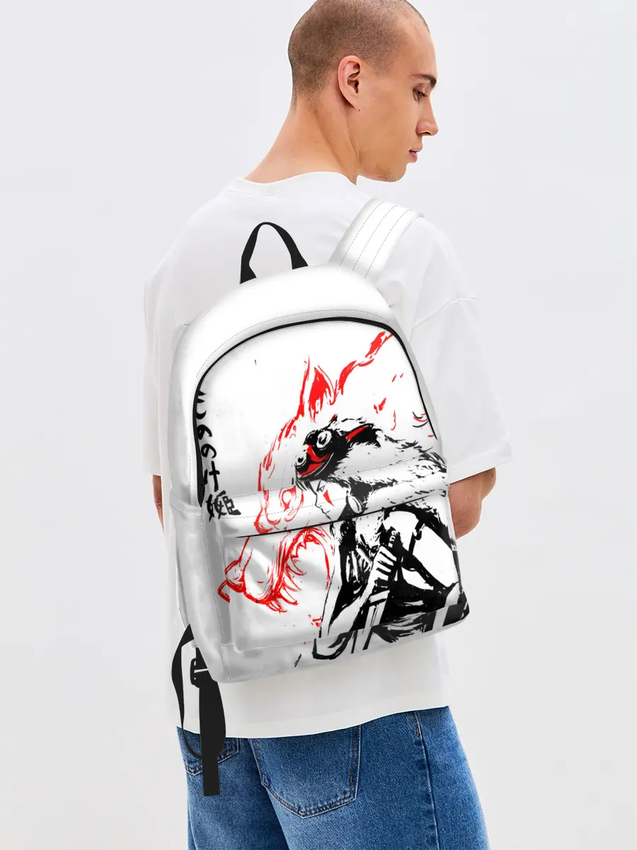 Рюкзак джинсовый / Принцесса Мононоке